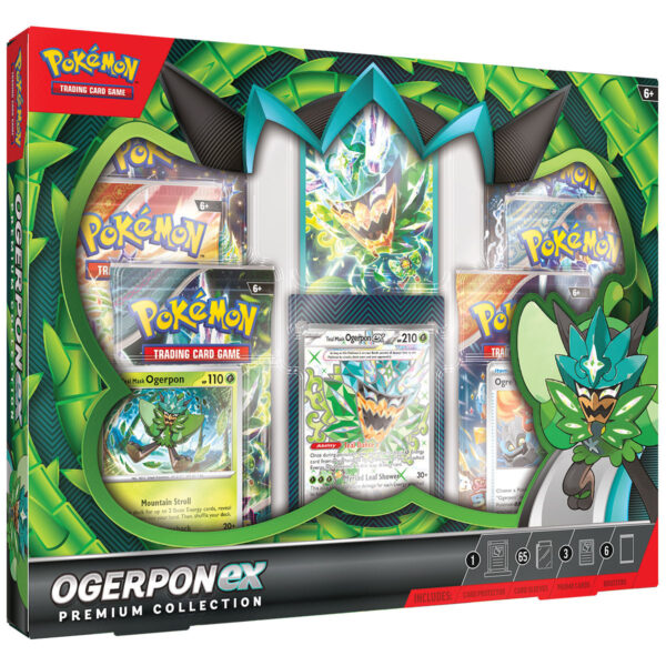 Pokemon TCG-Ogerpon Ex Premium Collection