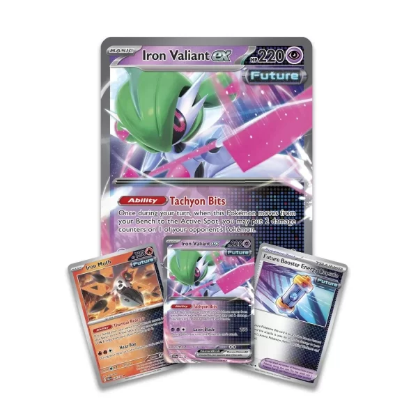 Pokemon TCG-Iron Valiant ex Box - Imagen 3