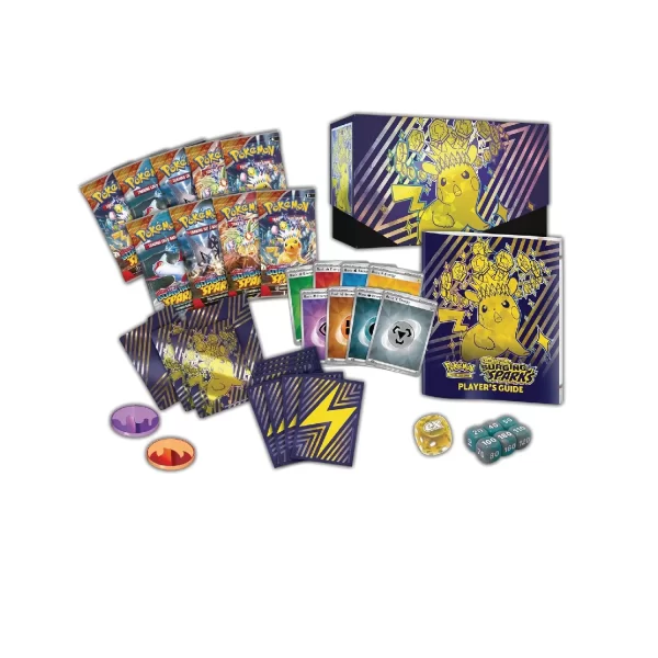 Pokemon TCG - Surging Sparks Élite Trainer Box - Imagen 2