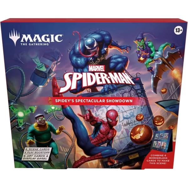 Marvel spiderman Collector Scene Box