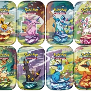 Saltar al comienzo de la galería de imágenes Pokémon TCG Prismatic Evolutions - Mini Tin (Inglés)